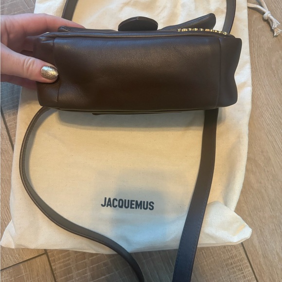 Jacquemus Dark Brown Crossbody Bag - Picture 2 of 4